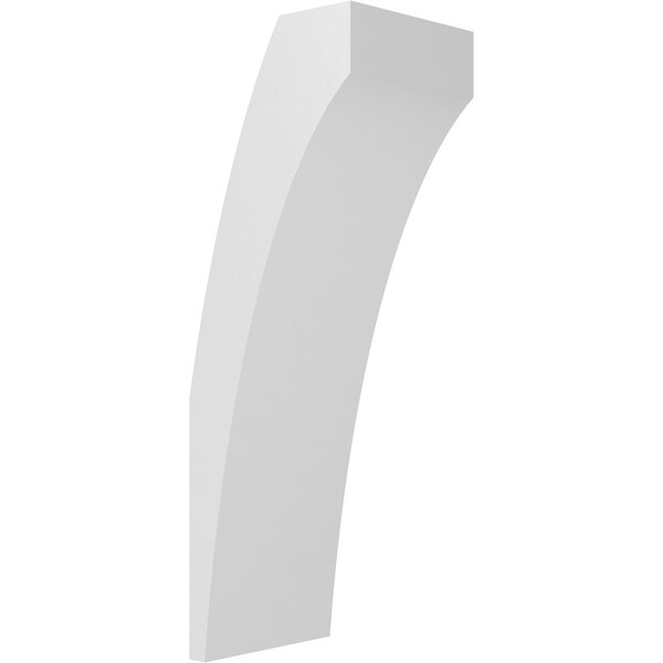 Ekena Millwork 5 1/2-in. W x 6-in. D x 18-in. H Thorton Architectural Grade PVC Knee Brace BRCP055X06X18THR - main